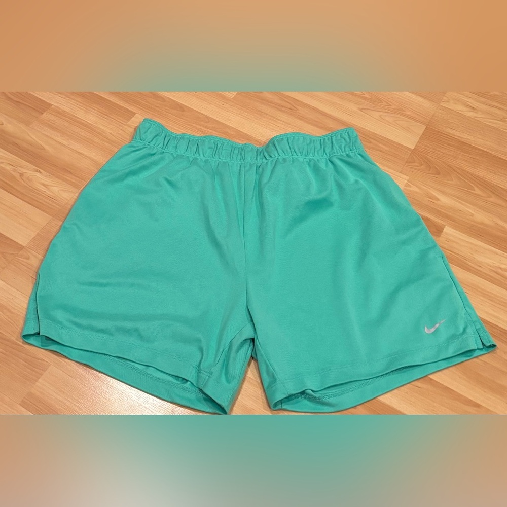 Nike Aqua Green Athletic‎ Shorts